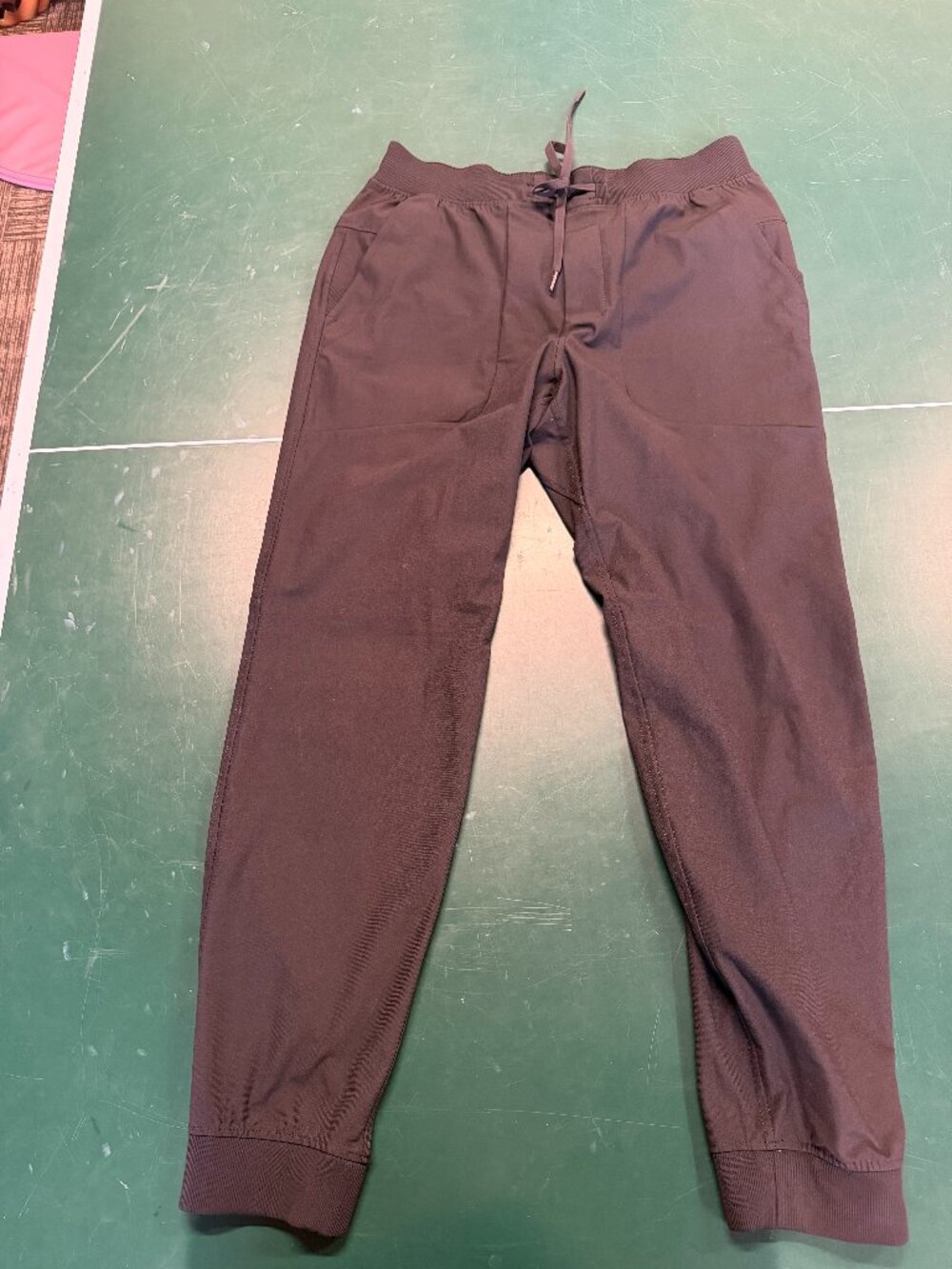 Lululemon Men’s Black Technical Drawstring Joggers Size L